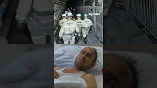 Soma'da madendeki göçükte yaralı kurtarılan işçi: