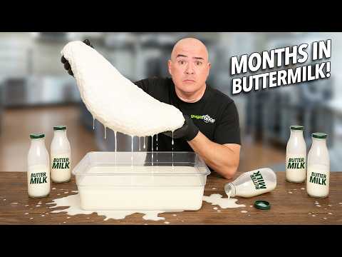 I soaked a CHEAP Brisket in Buttermilk for Months, Then Ate It!