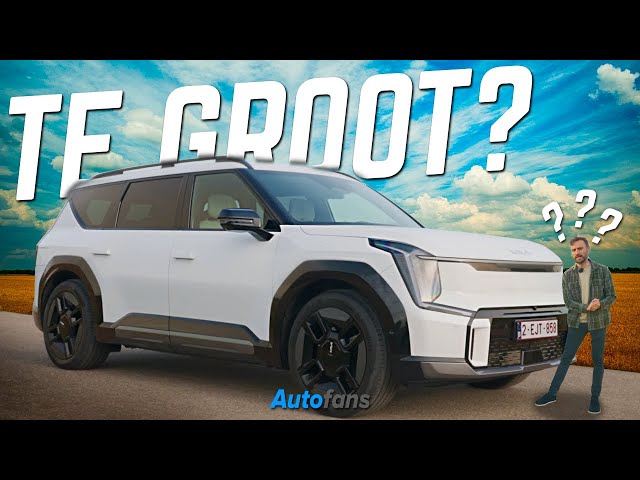 Kia EV9 Getest | Te groot voor onze wegen?