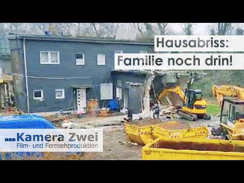 Vermieter reißt Haus ab als sich Familie drin aufhält | Kamera Zwei