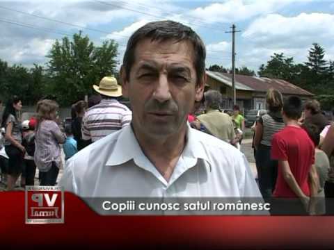 Copiii cunosc satul românesc