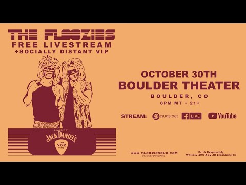 The Floozies LIVE at The Boulder Theater, Boulder, CO Powered by Jack Daniels