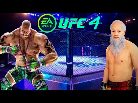 UFC4 Old Bruce Lee vs Marduk Tekken EA Sports UFC 4