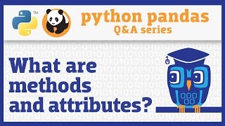  - Why do some pandas commands end with parentheses (and others don't)?