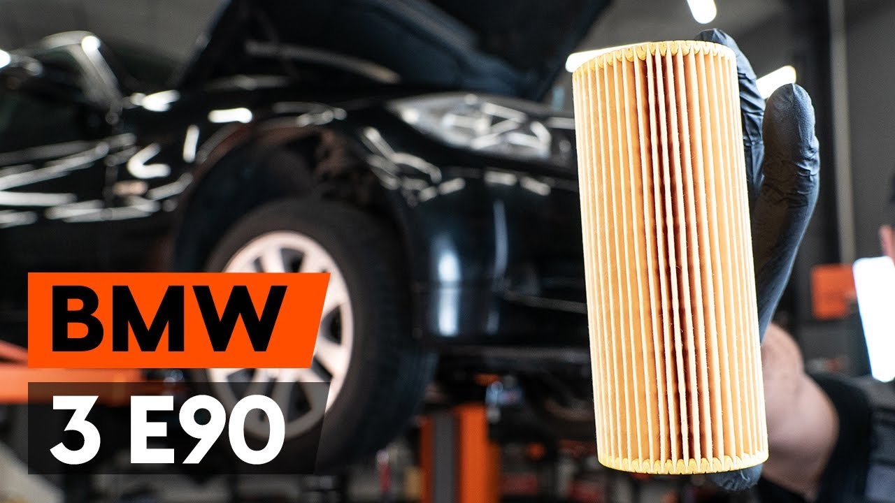 Kako zamenjati avtodel motorna olja in filter na avtu BMW E90 diesel – vodnik menjave