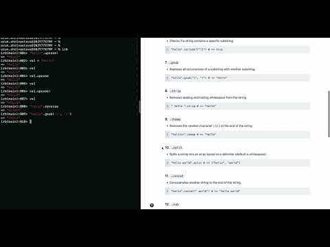 20 String Methods In Ruby