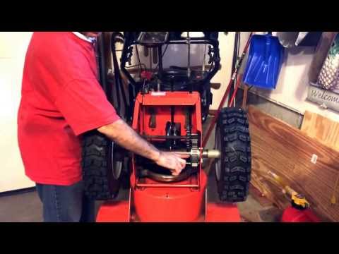 Ariens Snowblower Locking Differential Demo