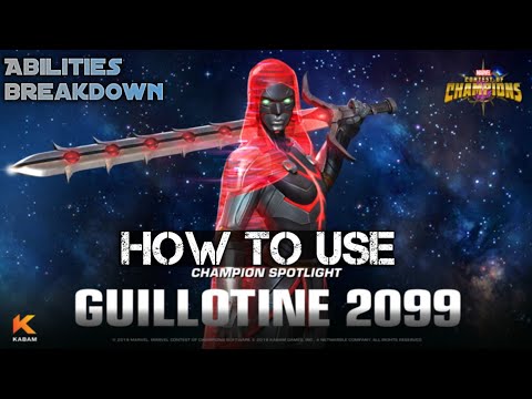 How to use Guillotine 2099 |Abilities breakdown| Marvel Contest of Champions