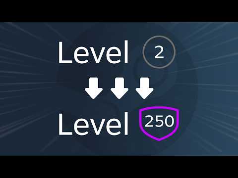 How to Level Up on Steam FREE (Fast & Easy)