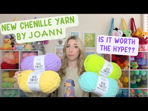 Yarn Review Joann's Big Twist Posh  - Worth the Hype?