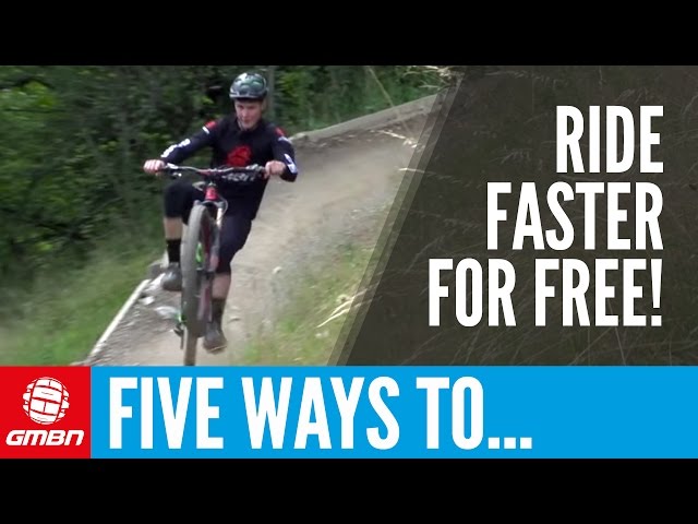 how to ride faster mtb