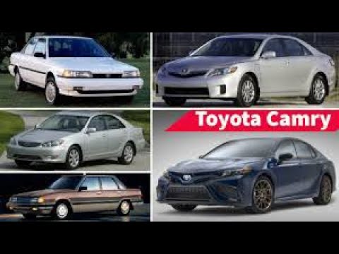 Thumbnail for TOYOTA CAMRY HISTORY / EVOLUTION 1980-2023 MODEL by Toyota Ist, Toyota, Toyota Camry