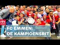 Duizenden mensen bij bustour en huldiging van FC Emmen | RTV Drenthe