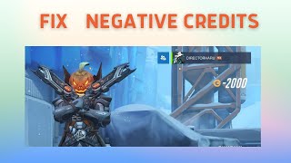 How to Fix Negative Credits in Overwatch 2