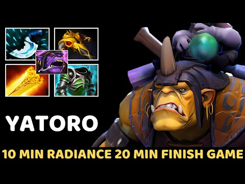 YATORO [Alchemist] 10 Min Radiance 20 Min Finish Game 7.37 Dota 2