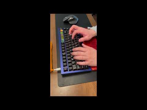 Keychron Q1 with 3M thinsulate