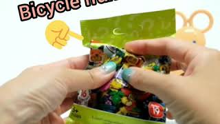 【legominifigures19】Bicycle man version.Find with your fingers!特徴をおさえて、モミモミで探しだそう！
