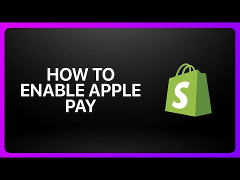 How To Enable Apple Pay On Shopify ! Tutorial