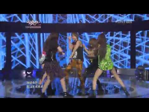 f(x) - Electric Shocks [KBS2 HD Music Bank 22 June 2012]