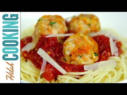 ベイクドターキーミートボールの作り方｜Hilah Cooking（ヒラクッキング (How to Make Baked Turkey Meatballs |  Hilah Cooking)