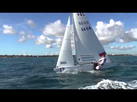 Star Sailors League Finals 2013 - Nassau Bahamas - Mateusz Kusznierewicz in 1 min