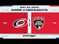 NHL Eastern Conference Final Game 4 Highlights | Hurricanes vs. Panthers - May 24, 2023