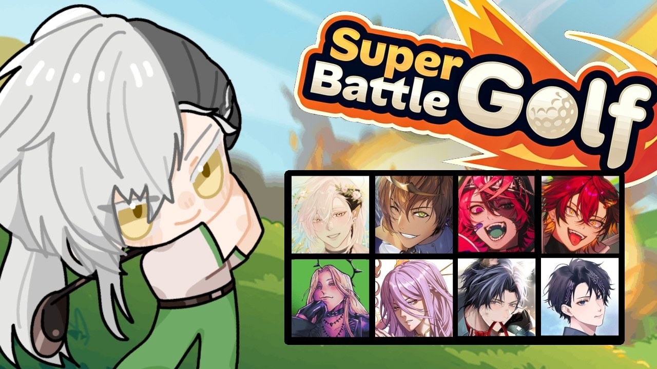 FIVE GOLF BALLS, FROM THE FRONT FROM THE FRONT!【Super Battle Golf】