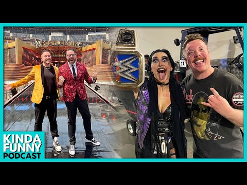 Our Backstage WrestleMania Stories - Kinda Funny Podcast (Ep. 260)