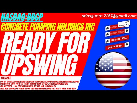 READY FOR UPSWING : BBCP STOCK ANALYSIS | CONCRETE PUMPING HOLDINGS INC STOCK