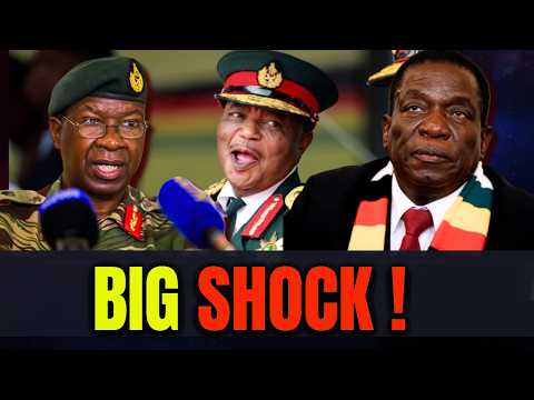 Zimbabwean President Emmerson Mnangagwa and Vice President Constantino Chiwenga at a state function