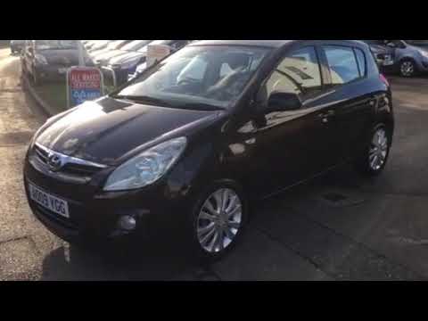 “2009 09 Hyundai I20 Metallic Black 23000 miles AT VFM AUTOSALES LTD GROOMBRIDGE “