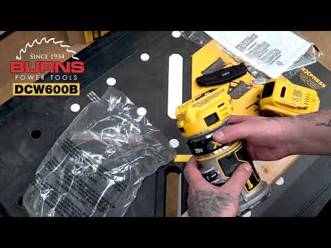 DeWALT DCW600 / DCW600B Unboxing Video from Burns Tools - Now In Stock!!!