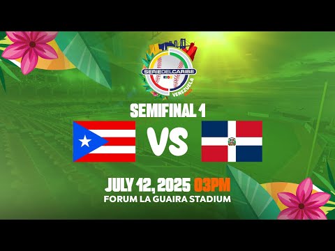 Puerto Rico vs República Dominicana - Serie del Caribe Kids 2025 - Semifinal