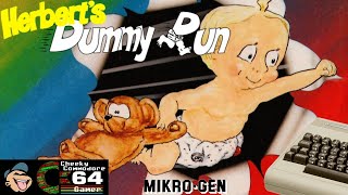 HERBERT'S DUMMY RUN – Commodore 64 (1985) | Wally Week's Surreal Department Store Adventure