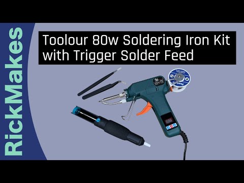 Toolour 80w Soldering Iron Kit with Trigger Solder Feed