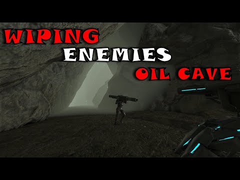 WIPING OUR ENEMIES OUT OF OIL CAVE | Ark Survival Evolved |