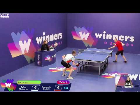 Winners League  08.04.21  Syksa Aleksandr - Kuzmenko Dmitrii 11:00