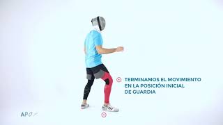 TÉCNICA - ROMPER EN SABLE, ESPALDAS - ESGRIMA - EL GATO