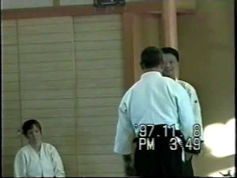 Aikido Sensei Endo Seishiro - 1997 Saku seminar part 1