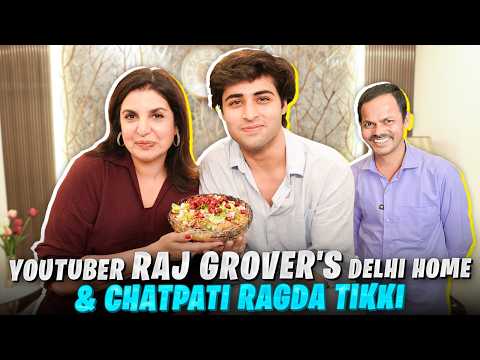 Raj Grover Ke Dilli Ki Galiyon Mein Cozy Home, Saharanpur Ki Baatein, YouTube Journey & Ragda Chaat!