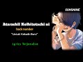 Back Number - 新しい恋人達に | To New Lovers | Lyrics Terjemahan