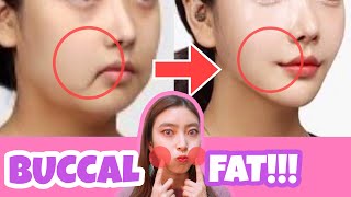 Buccal Fat Removal Exercise & Massage | Reduce Cheek Fat, Chubby Cheeks (No Surgery!💕)