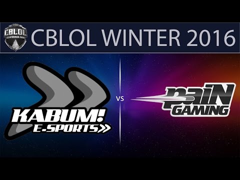 [LoL VODs] KMB vs paiN Game 2 | CBLOL Winter 2016 (29.05.2016) - KaBuM! e-Sports vs paiN Gaming