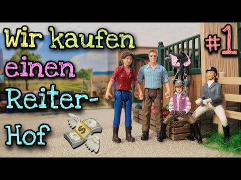 Wir kaufen einen Reiterhof 💸 #1 Alinas Reiterleben - Schleich Serie