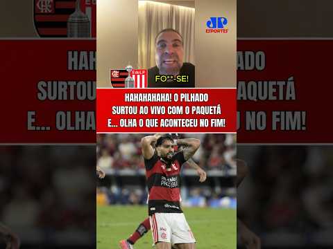 HAHAHAHA! O PILHADO PERDEU A LINHA COM O PAQUETÁ E… OLHA O QUE ACONTECEU! | FLAMENGO ELIMINADO