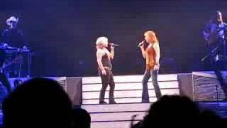 Reba and Kelly Sweet dreams live