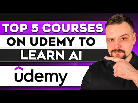 5 Courses on Udemy to Learn AI (2025) - Udemy AI Course (From Beginner to Pro)
