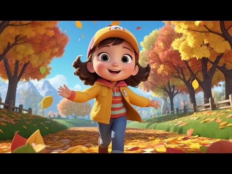 Counting Leaves in the Autumn Breeze | Fun Fall Counting Song for Kids | Preschool Learning Rhyme