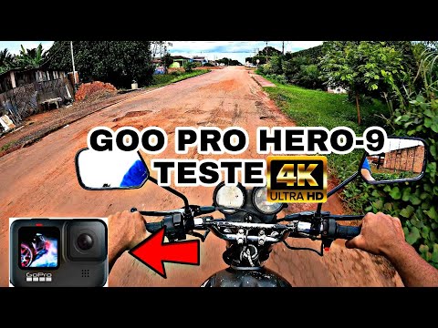 MOTOVLOG TESTANDO GOO PRO HERO-9 BLACK (4K-60fps) -Márcio_MotoVlog