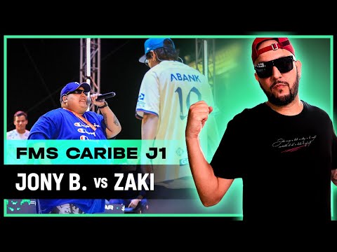 🤣 QUÉ POCA VERGÜENZA | JONY BELTRÁN VS ZAKI EN FMS CARIBE J1 2023